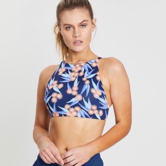 Patagonia Other - Patagonia Las Flores New Navy Bikini Top